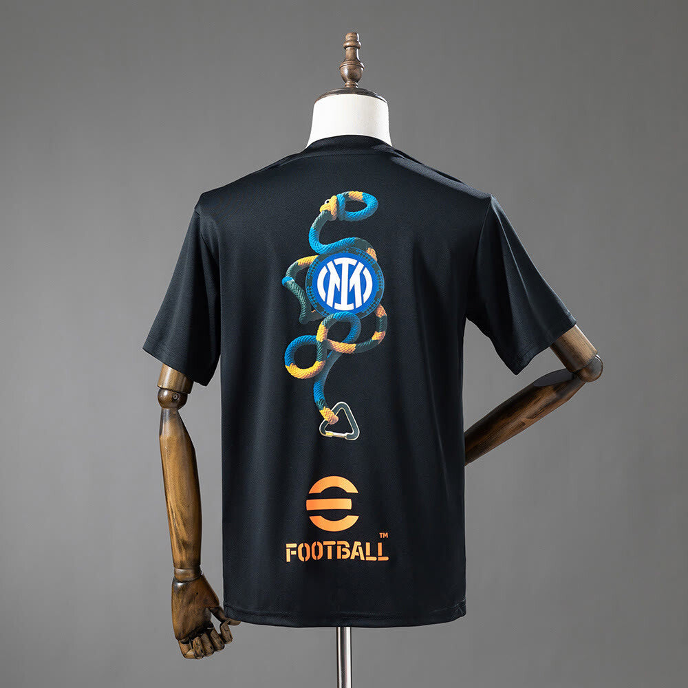 Camisa Inter de Milão - 2025/26 Pré-Jogo Versão Torcedor