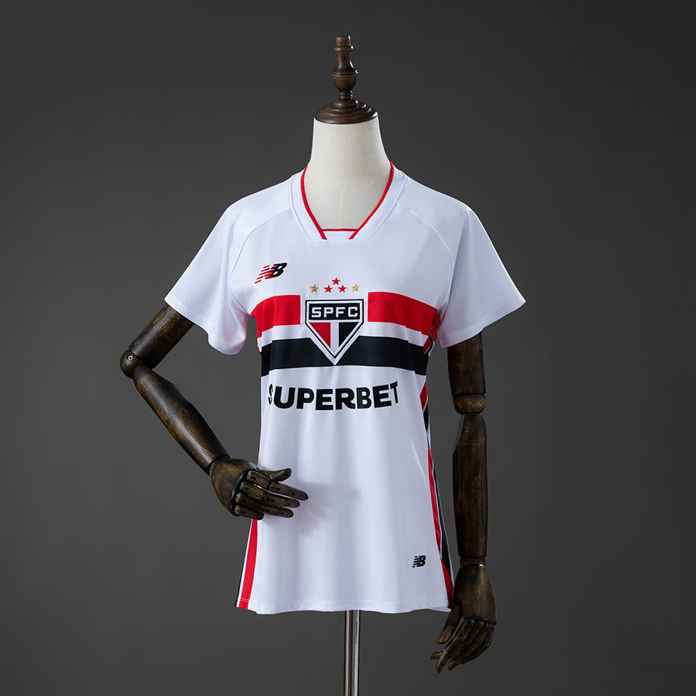 Camisa São Paulo - 2026/27 Home Feminina Versão Torcedor