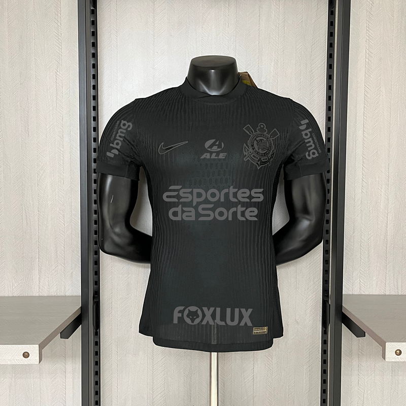 Camisa Corinthians - 2024/25 Versão Jogador + Patrocínios