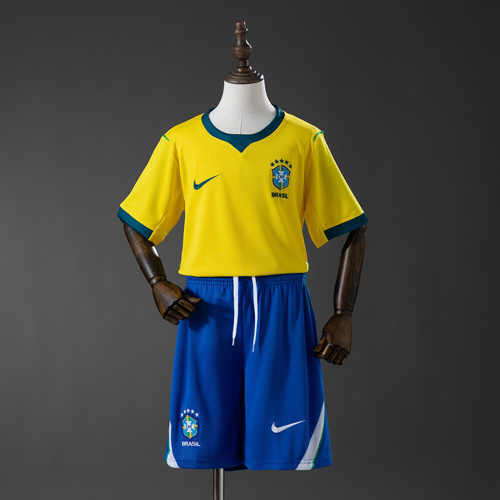 Conjunto de Treino Infantil Brasil - 2026 Home