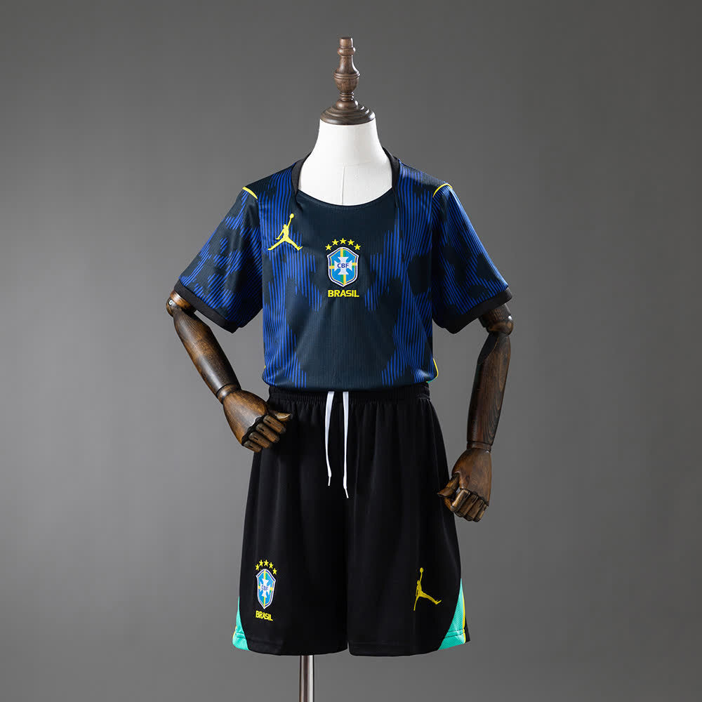 Conjunto de Treino Infantil Brasil - 2026 Away