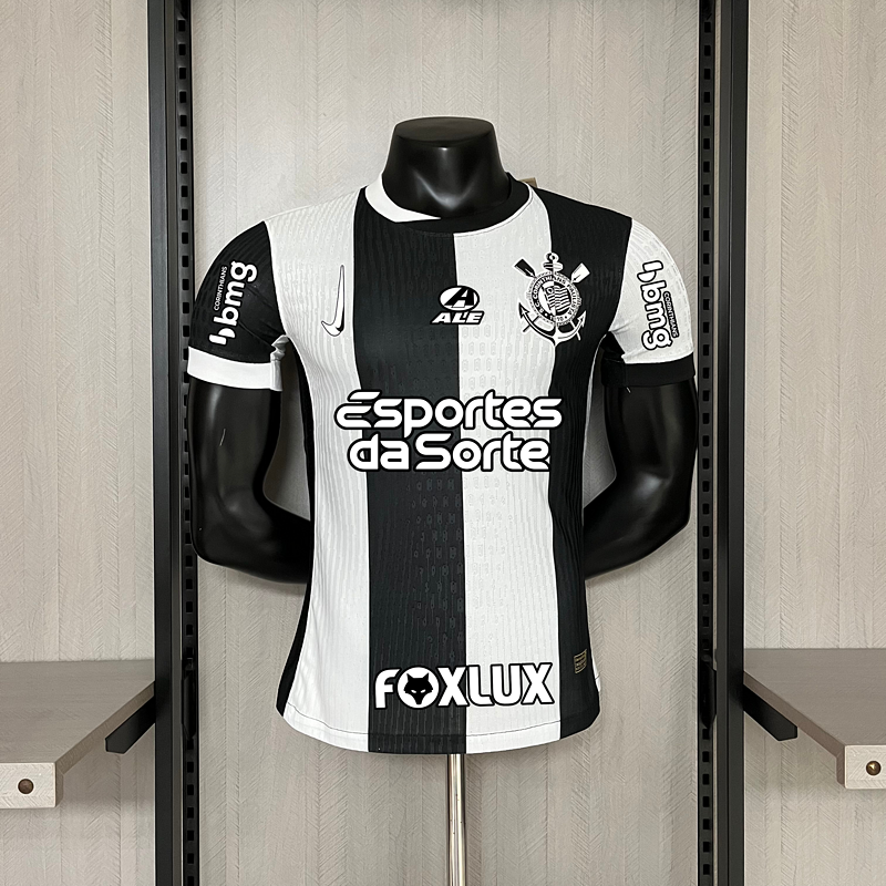 Camisa Corinthians - 2024/25 Third Versão Jogador + Patrocínios